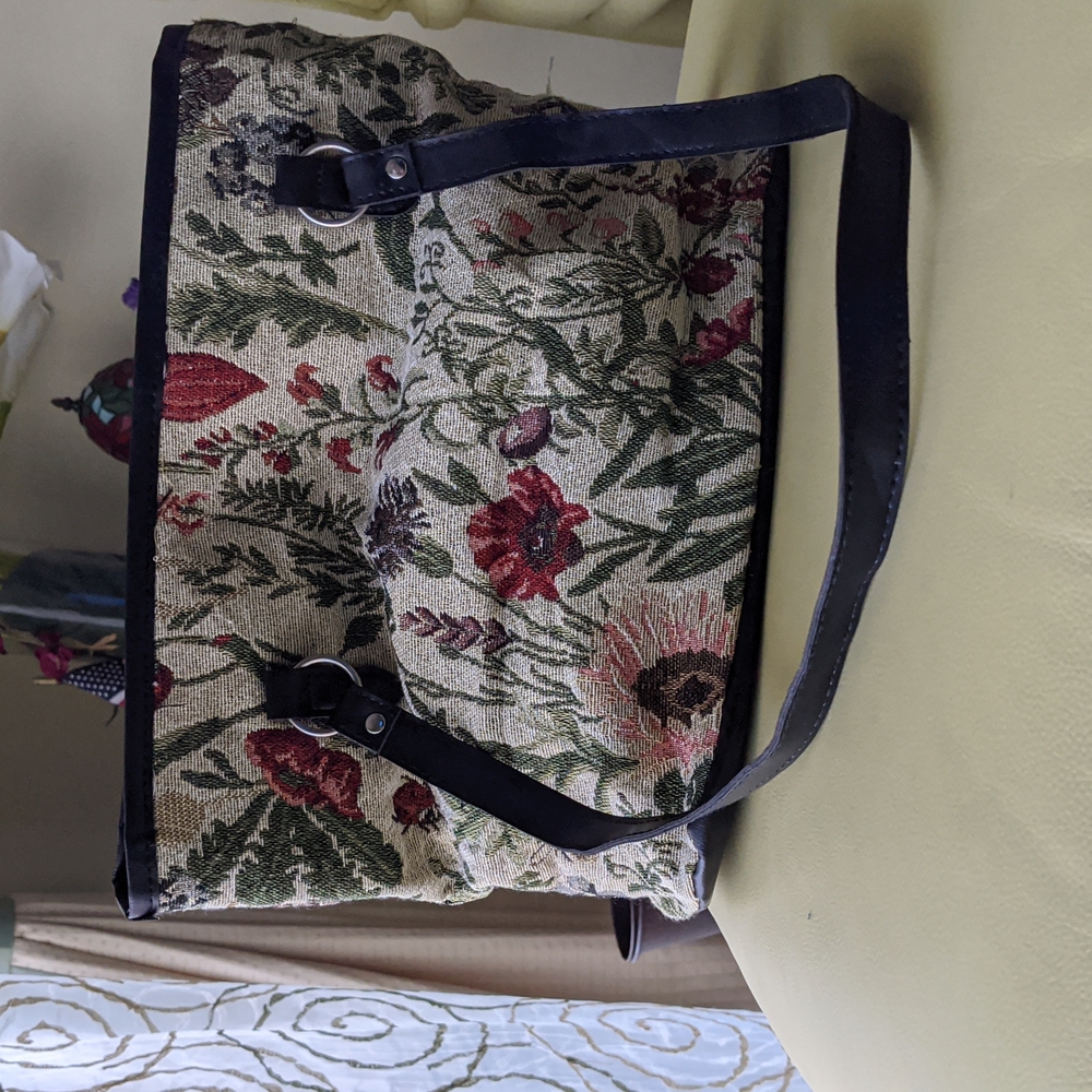 Floral Canvas Bag